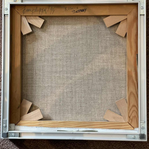 Jonny KIGGEN XX e siècle oeuvre originale de 1994 peinte sur toile