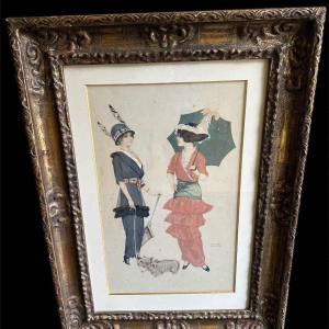 The Two Elegant Parisians Raphael Kirchner