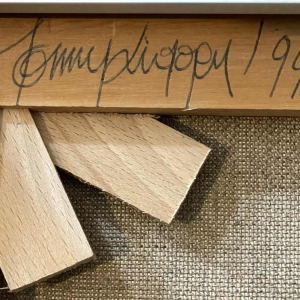 Jonny KIGGEN XX e siècle uvre originale de 1994 peinte sur toile