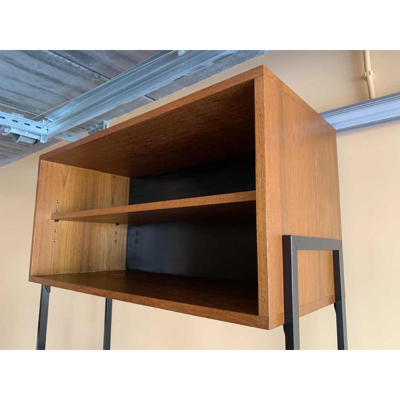 Wall Unit MDK en Teck, Etagère Vintage Modulable, Design Style Scandinave, 1960s
