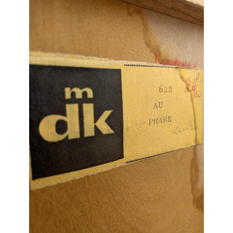 MDK Teak Wall Unit, Vintage Modular Shelf, Scandinavian Design Style, 1960s