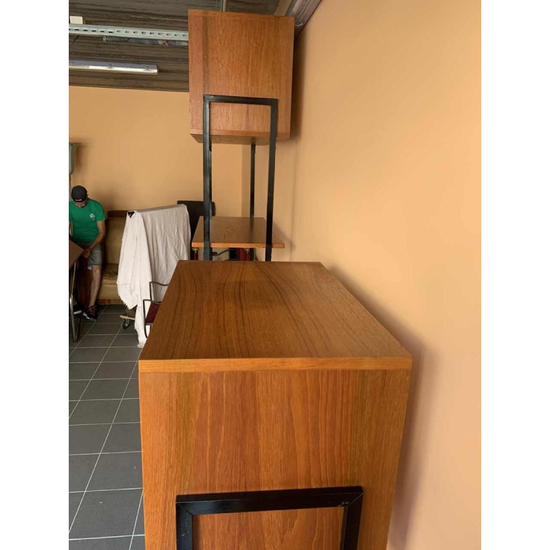 Wall Unit MDK en Teck, Etagère Vintage Modulable, Design Style Scandinave, 1960s