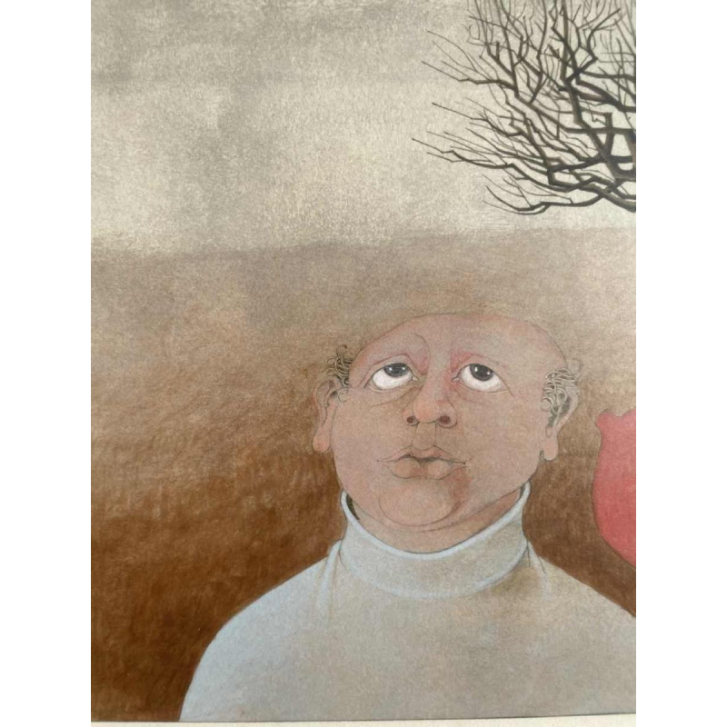 Jean-Pierre FELIX (1938-) 2 figures dated 1980 mixed media