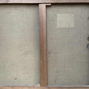 Louise BOXUS -CHEVY “Ardennenlandschap” olieverf op doek