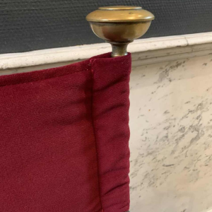 Suite de 4 Chaises / Fauteuils italiennes SAVONAROLA Fer Forgé, 1940s