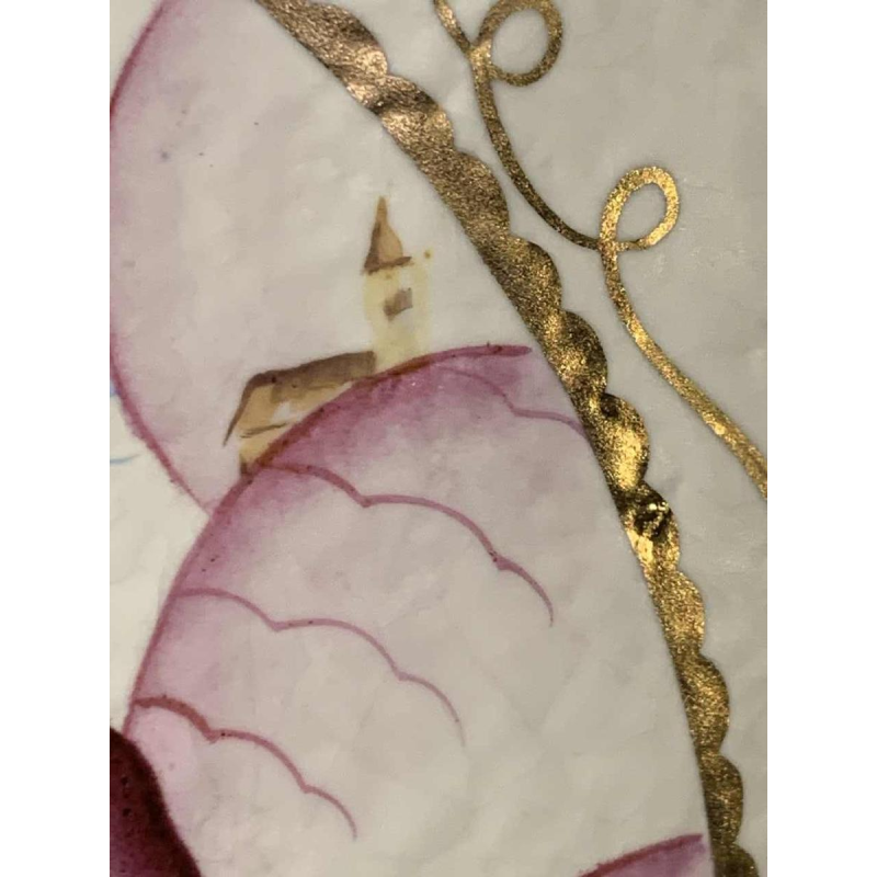 LOUIS RANDOUR Saint Ghislain, Pair of Large Unique Vases, Art Deco Ceramics 1930