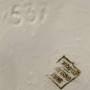 LOUIS RANDOUR Saint Ghislain, Paire de Grands Vases Uniques, CÃ©ramique Art DÃ©co