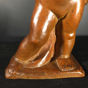 Jean Canneel, " PUTTI "sculpture Chérubins en terre cuite sécessionniste, 1930