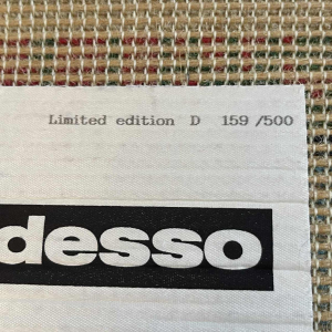 PABLO PICASSO " Portrait de femme au chapeau à pompons ", Tapis édition DESSO