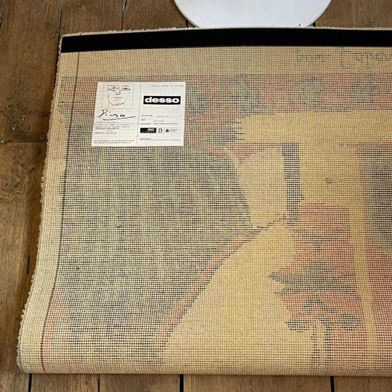 PABLO PICASSO " Portrait de femme au chapeau à pompons " Carpet / Rug by DESSO