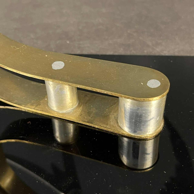 Art Deco Animal Sculpture " Bird " Aluminium / Brass / Steel, ca 1930s