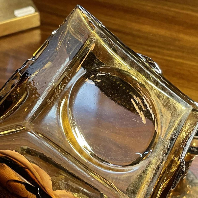 PENTTI SARPANEVA TURUN HOPEA FINLAND pour OY KUMELA LTD set de verreries ca 1972