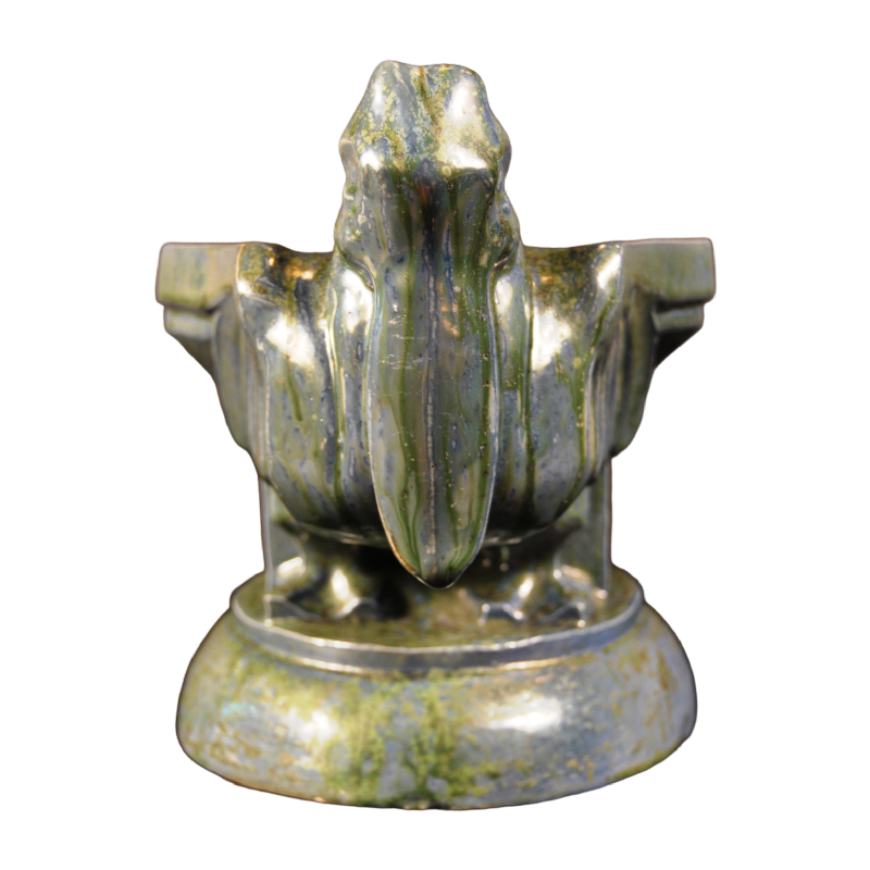 ROGER GUERIN, jardinière pélicans, grès de Bouffioulx sculpture Art Déco 1925