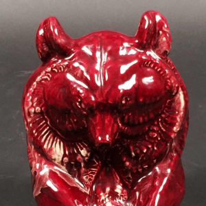 Thierry Van Rijswijck & Roger Guerin - Art Deco Bear Ceramic Sculpture - 1935
