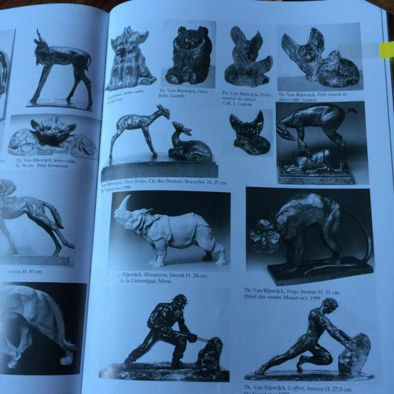 Thierry Van Rijswijck & Roger Guerin - Sculpture Art Déco en céramique - 1935