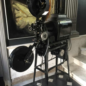 Paire de grands projecteurs sonores de cinema 35mm / film Zeiss IKON A.G., circa 1935