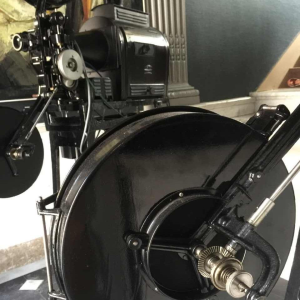 Pair of large 35mm sound projectors of cinema / film Zeiss IKON A.G., circa 1935