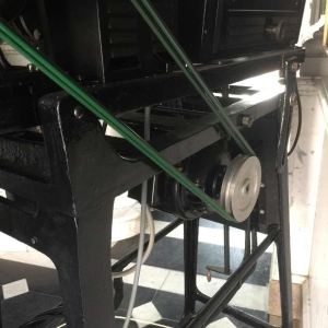 Pair of large 35mm sound projectors of cinema / film Zeiss IKON A.G., circa 1935