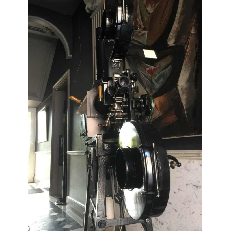 Pair of large 35mm sound projectors of cinema / film Zeiss IKON A.G., circa 1935