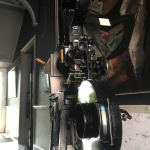 Pair of large 35mm sound projectors of cinema / film Zeiss IKON A.G., circa 1935