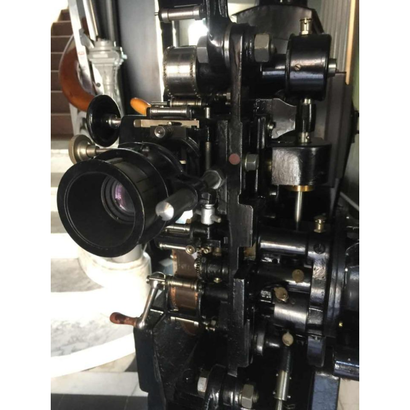 Pair of large 35mm sound projectors of cinema / film Zeiss IKON A.G., circa 1935