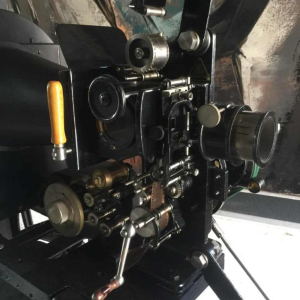 Pair of large 35mm sound projectors of cinema / film Zeiss IKON A.G., circa 1935