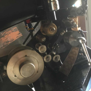 Pair of large 35mm sound projectors of cinema / film Zeiss IKON A.G., circa 1935