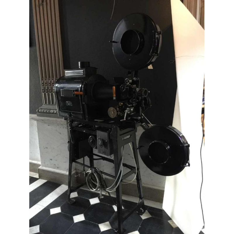 Pair of large 35mm sound projectors of cinema / film Zeiss IKON A.G., circa 1935