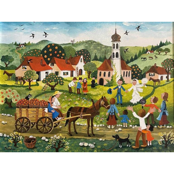 Marie-Louise BATARDY (1943-): « Le grand jour »