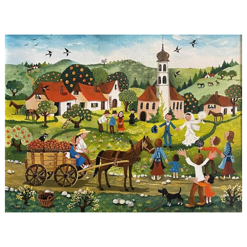 Marie-Louise BATARDY (1943-): « Le grand jour »