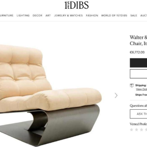 WALTER & MORETTI, Modernistisch Design Bureau, Geborsteld Aluminium, 1970s