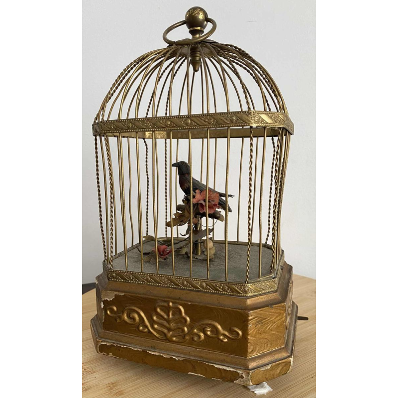 KARL GRIESBAUM, cage à oiseau siffleur
