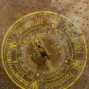 Symphonion Musikwerke, 16 discs, diameter 30 cm, late 19th century