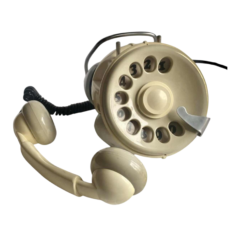 Sergio Todeschini, téléphone vintage, design italien, ca 1970