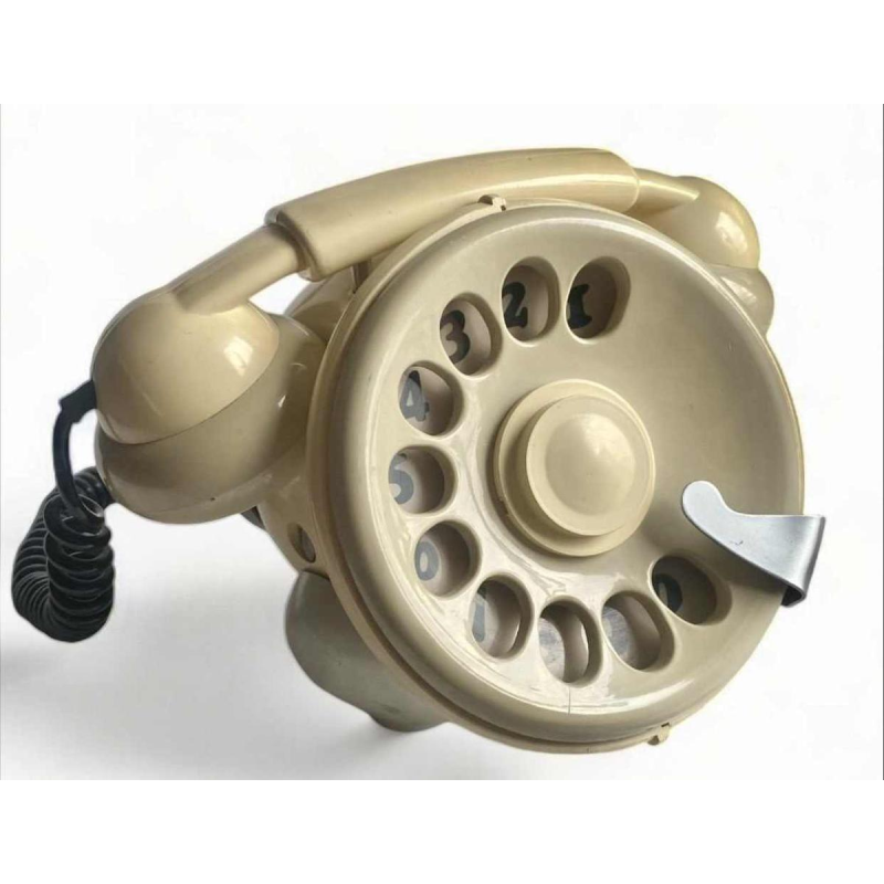 Sergio Todeschini, vintage telefoon, Italiaans ontwerp, ca 1970