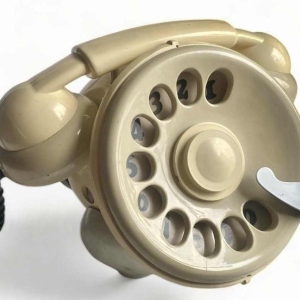 Sergio Todeschini, téléphone vintage, design italien, ca 1970