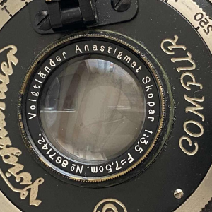 Voigtländer Superb met Aastigmat Skopar 3.5/7.5cm, ca 1935