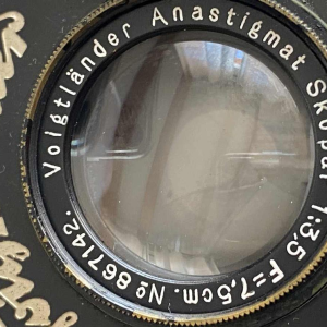 Voigtländer Superb avec Aastigmat Skopar 3.5/7.5cm, ca 1935