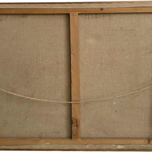 Philippe MAINIE, landschap schilderij, olieverf op doek, 1977