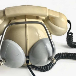 Sergio Todeschini, vintage telefoon, Italiaans ontwerp, ca 1970