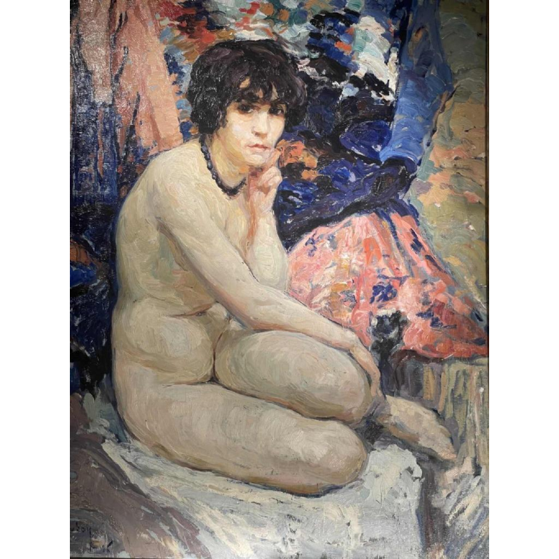 Roger Maximilien DUBOIS (1894-1918): « Jeune femme nue pensive »