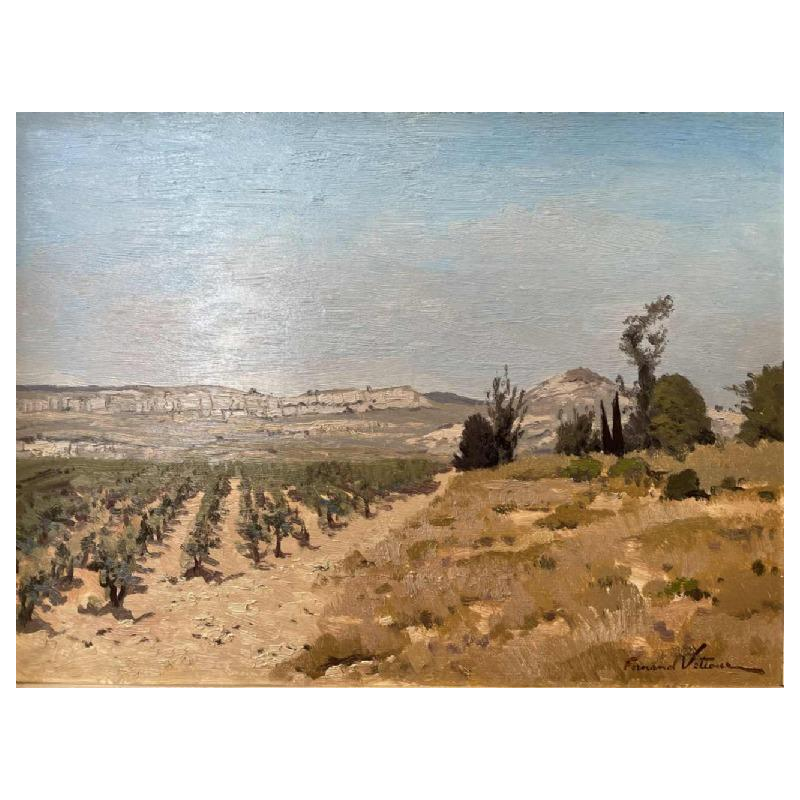 Fernand VETCOUR « La plaine de Provence et les Alpilles »