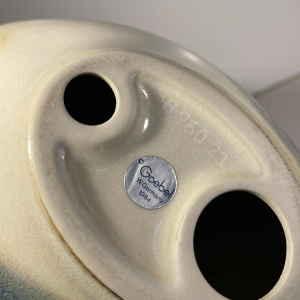 Ljubisa Mišic voor Goebel “Pelican' Bird-sculptuur, polychroom keramiek, Duitsland 1984