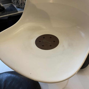 Set Tafel en 4 Stoelen Set " Tulp ", Hoge Kwaliteit, Knoll ?, ca 1960/70s