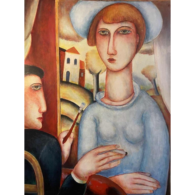 Marcel HOCQ (1933-2021): « Le modèle et le peintre »