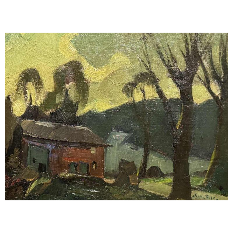 Albert RATY (1889-1970): « Farmhouse in Ardenne »