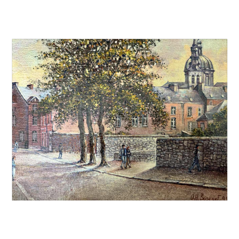 Olivier Henri BOSERET (1924-2005): Namen - Arsenaalwijk en Kathedraal