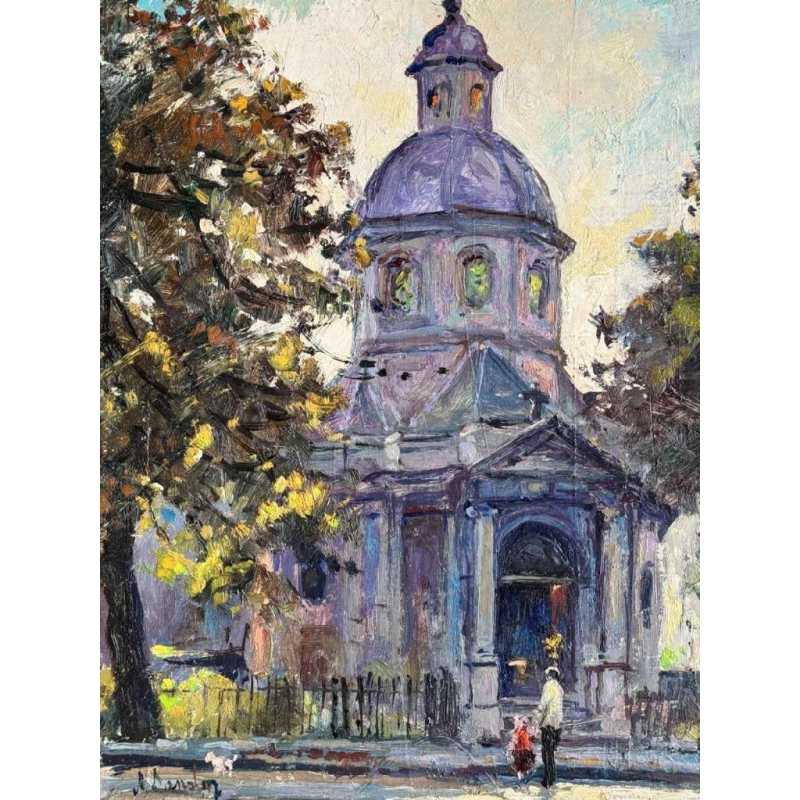 Albert DANDOY (1885-1977): « Namur, Chapelle Notre-Dame des Remparts »