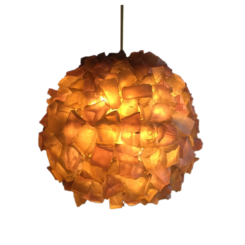 Gaetano Pesce Style - Original Resin Chandelier - Crystalstone Imitation - 1960
