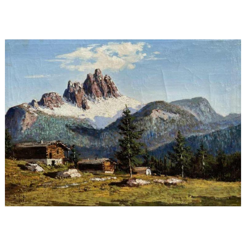 Carlo MAGGI « Croda da Lago » Cima Ambrizzola, Dolomites, Italie